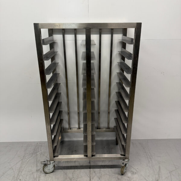 Stainless steel Regal trolley 20 x 1/1 GN 81 cm Horeca