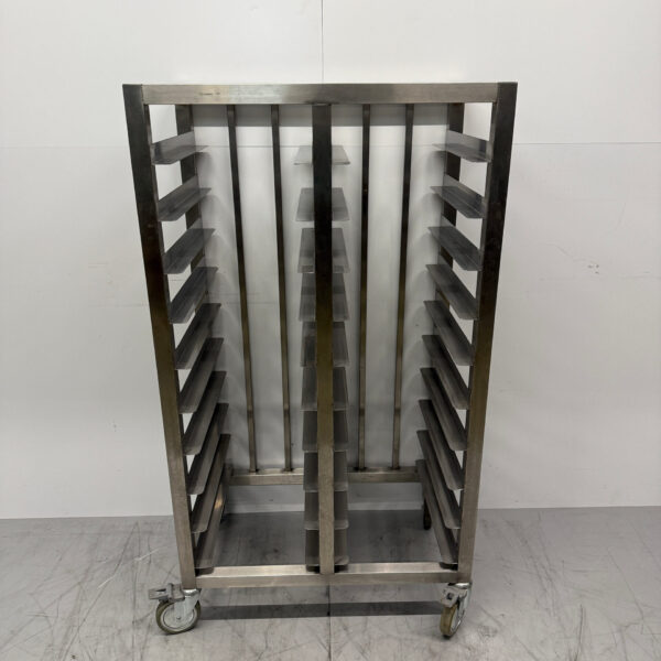 Stainless steel Regal trolley 20 x 1/1 GN 81 cm Horeca