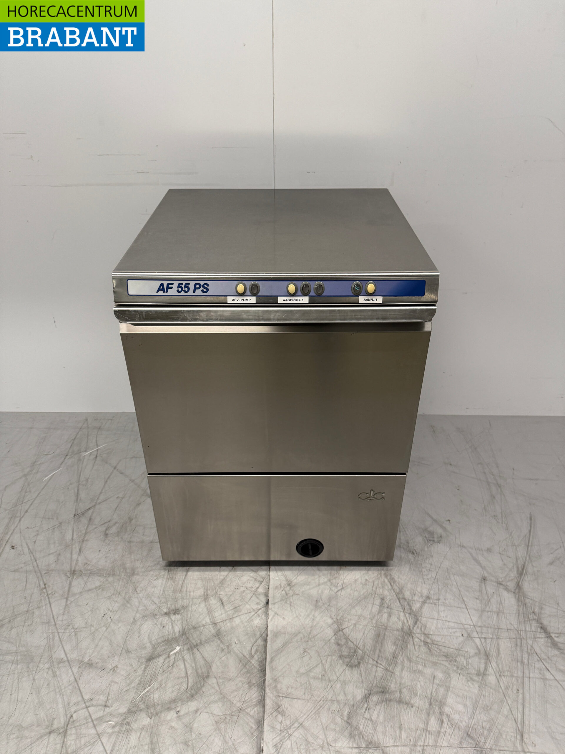 Stainless steel Ata Dishwasher with drain pump 400V Horeca