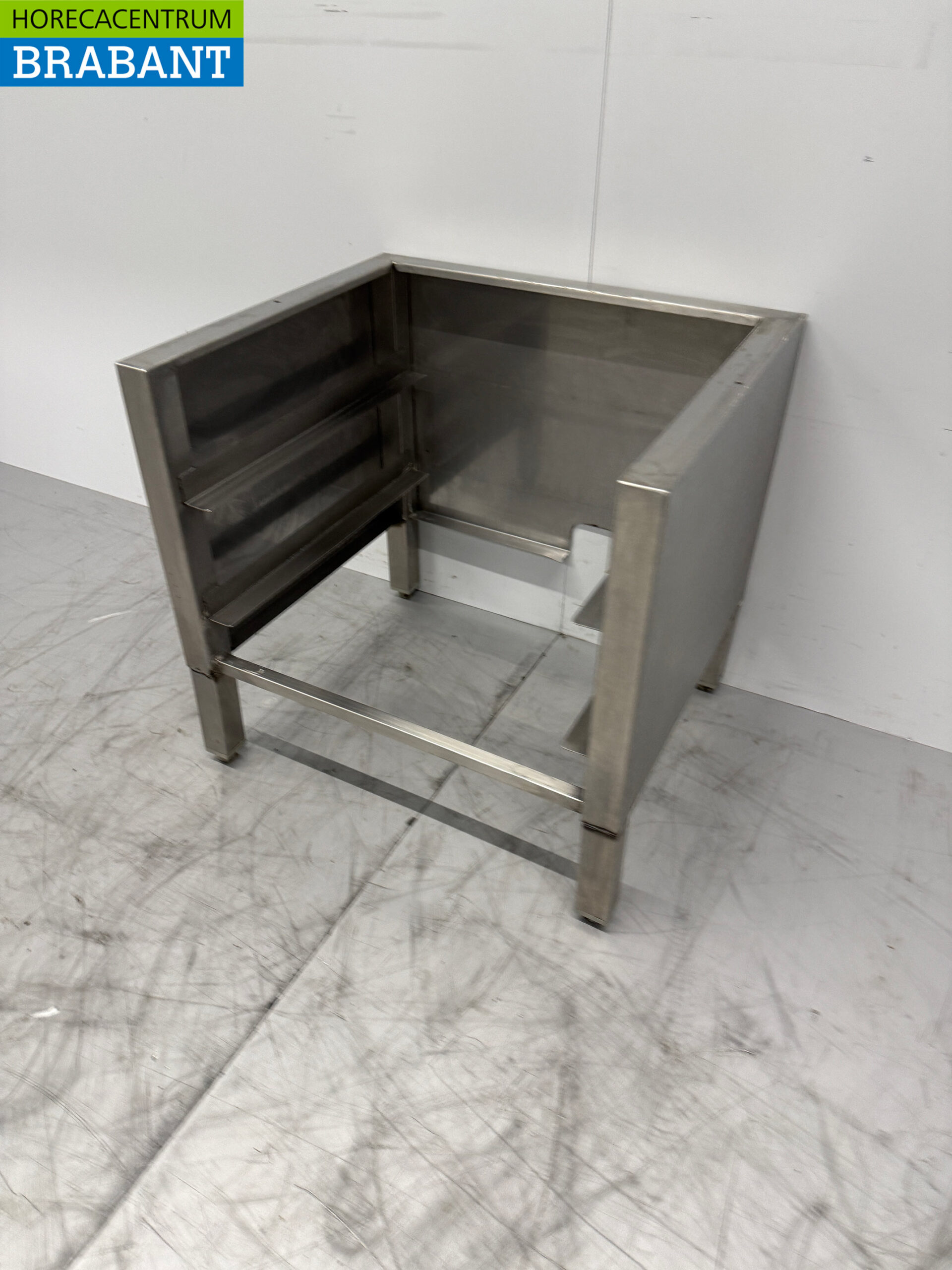 Stainless Steel Dishwasher Base 59.5 x 51.5 x 57 cm Catering - Image 2