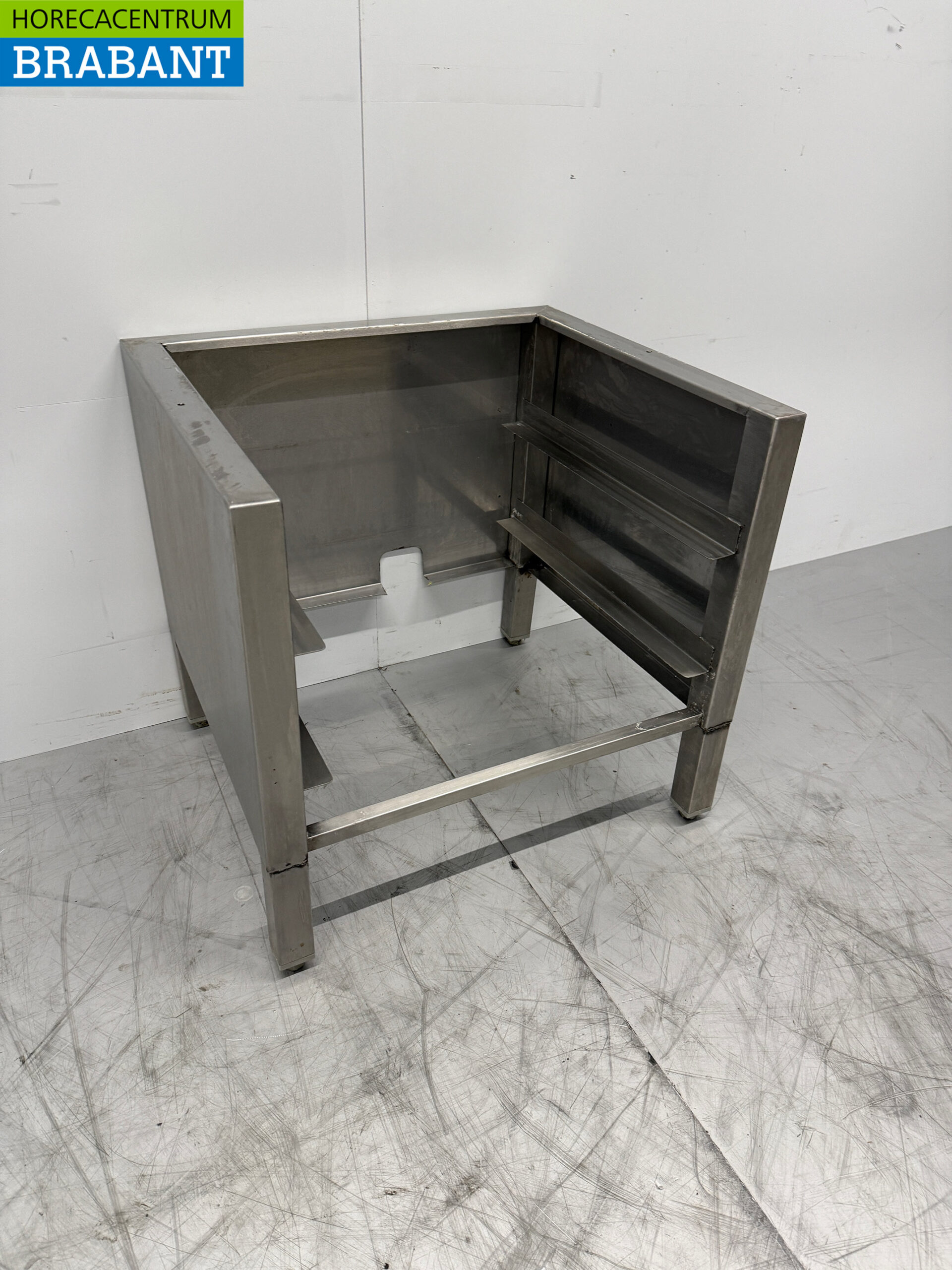 Stainless Steel Dishwasher Base 59.5 x 51.5 x 57 cm Catering - Image 3