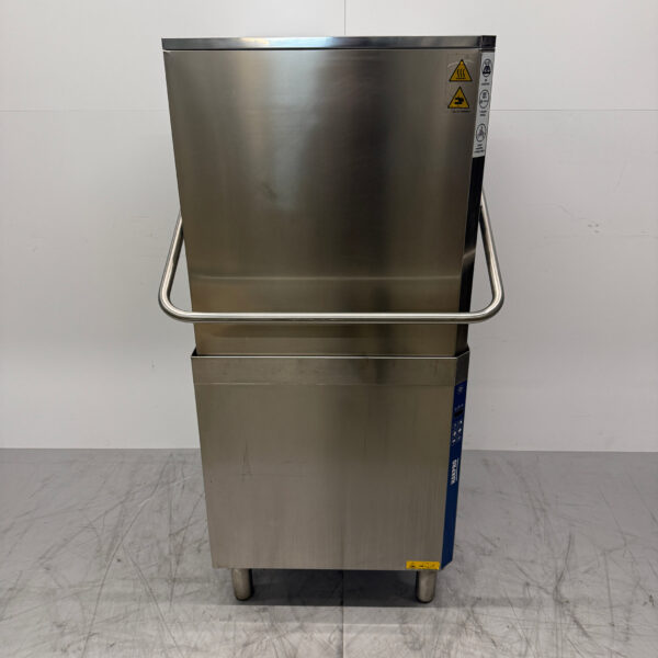 Stainless steel Zanussi HHT8 Sliding dishwasher 400V Catering