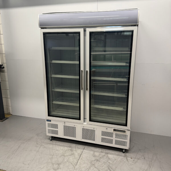 Polar Glass door freezer cabinet Freezer cabinet with glass doors 920 liters 230V Horeca