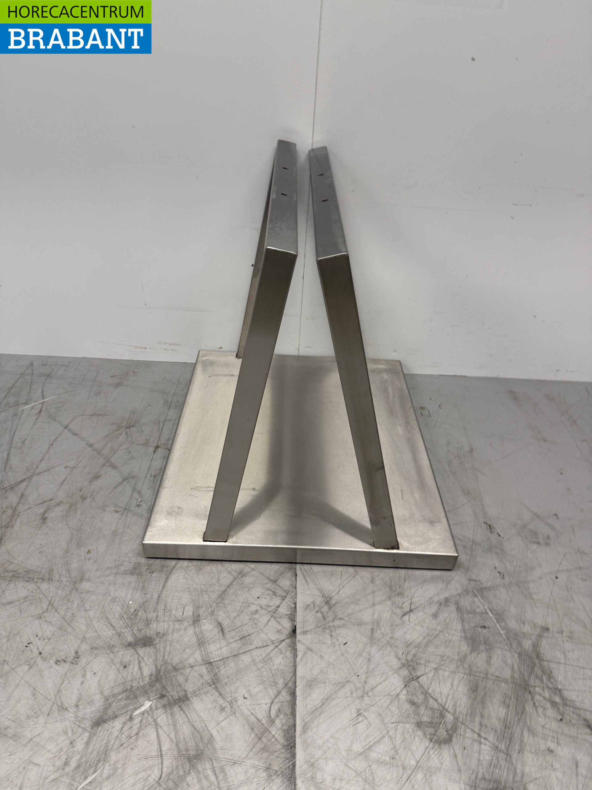 Stainless steel Ceiling Rack Ceiling Etagere 54 x 64 cm Horeca