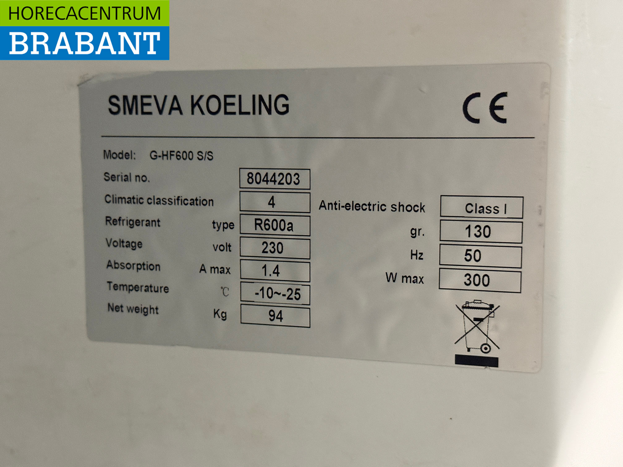 Stainless steel Greenland Freezer 600 liters 230V Catering - Image 5