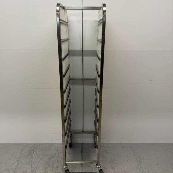 Stainless steel Regal trolley 9 x 1/1 GN 171,6 cm Horeca