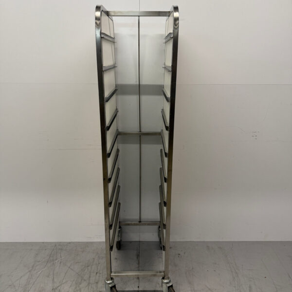 Stainless steel Regal trolley 9 x 1/1 GN 171,6 cm Horeca