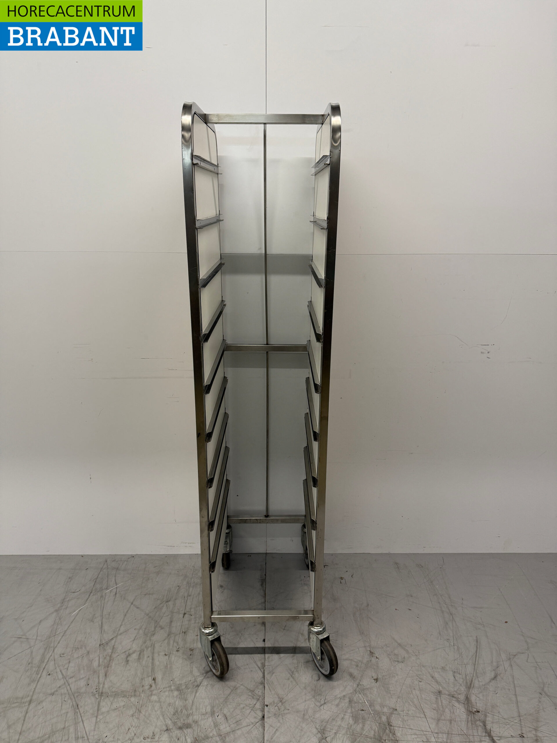 Stainless steel Regal trolley 9 x 1/1 GN 171,6 cm Horeca