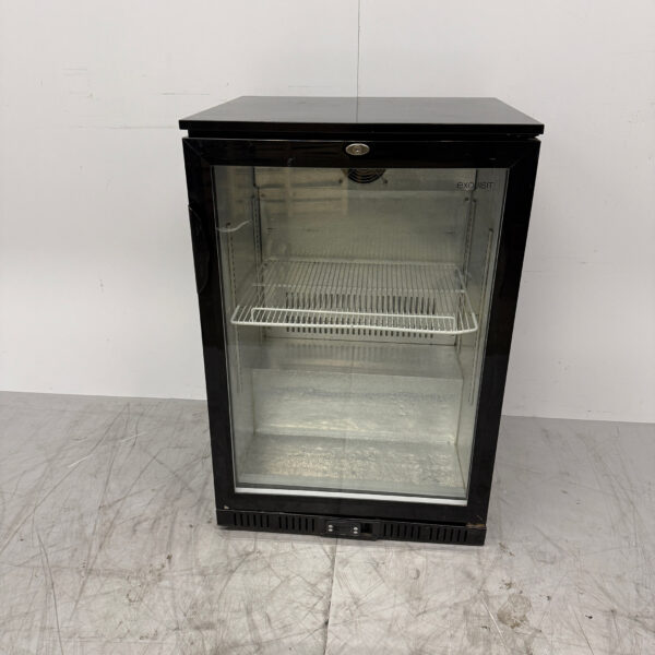 Exquisit Bar Refrigerator 1 Glass Flap Door 60 cm 230V Catering