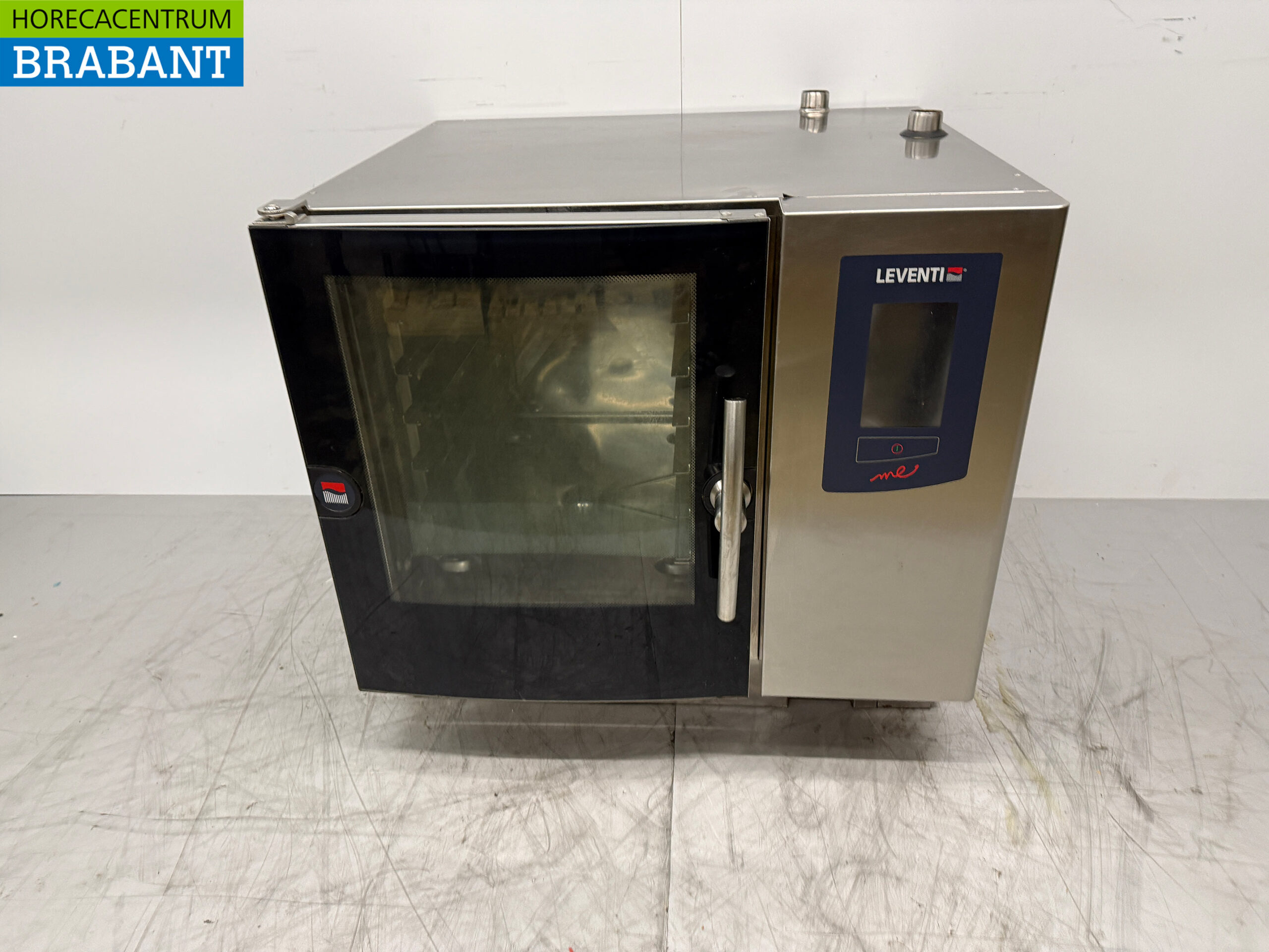 Stainless steel Leventi Me Combisteamer Steamer 6 x 60/40 cm 400V Horeca