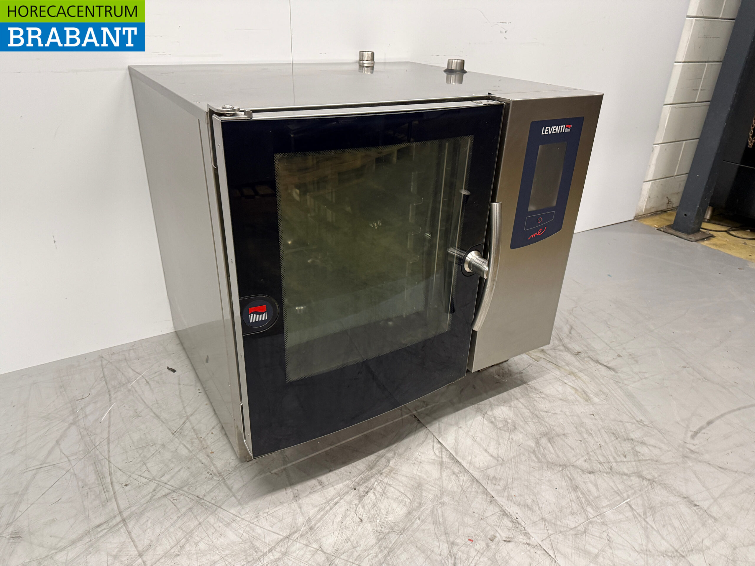 Stainless steel Leventi Me Combisteamer Steamer 6 x 60/40 cm 400V Horeca - Image 3