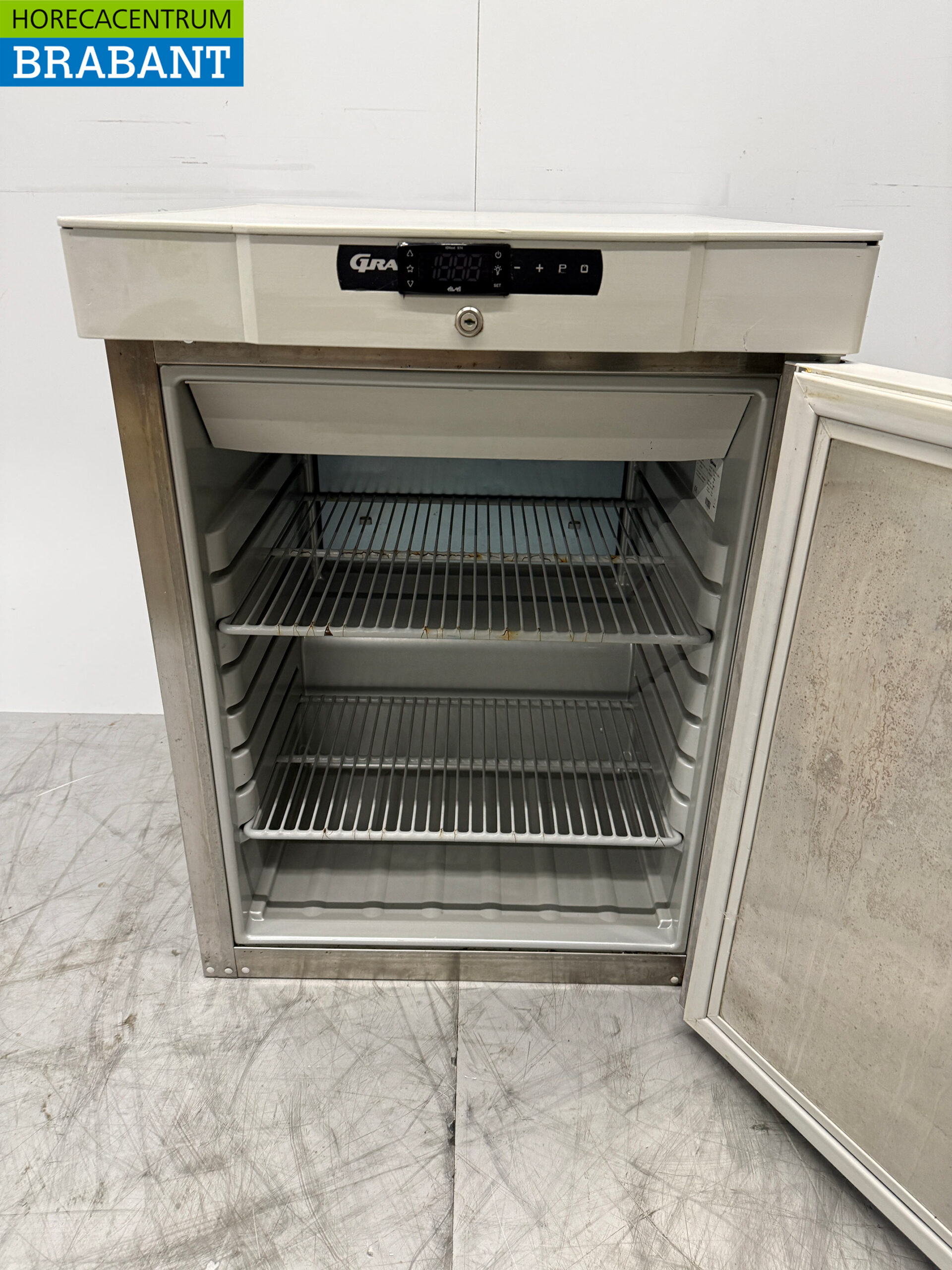 Stainless steel Gram Table Top Freezer 200 liters 230V Catering - Image 4