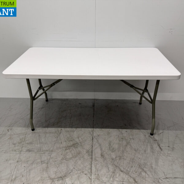 Bolero Collapsible Plastic Table 151 x 75.5 x 73.5 cm Catering