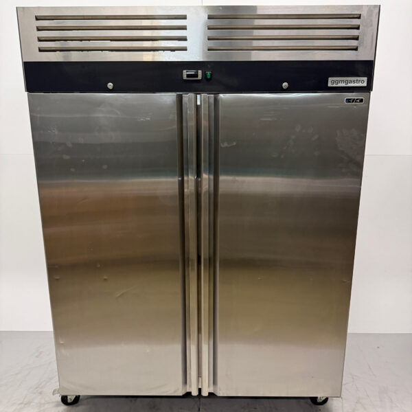 Stainless steel Mobile Double Door Refrigerator 1400 liters 230V Catering