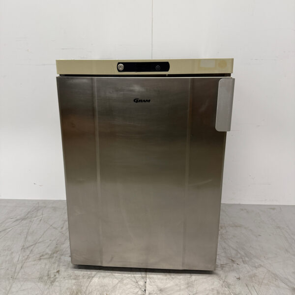 Stainless steel Gram Table Top Refrigerator 125 liters 230V Catering