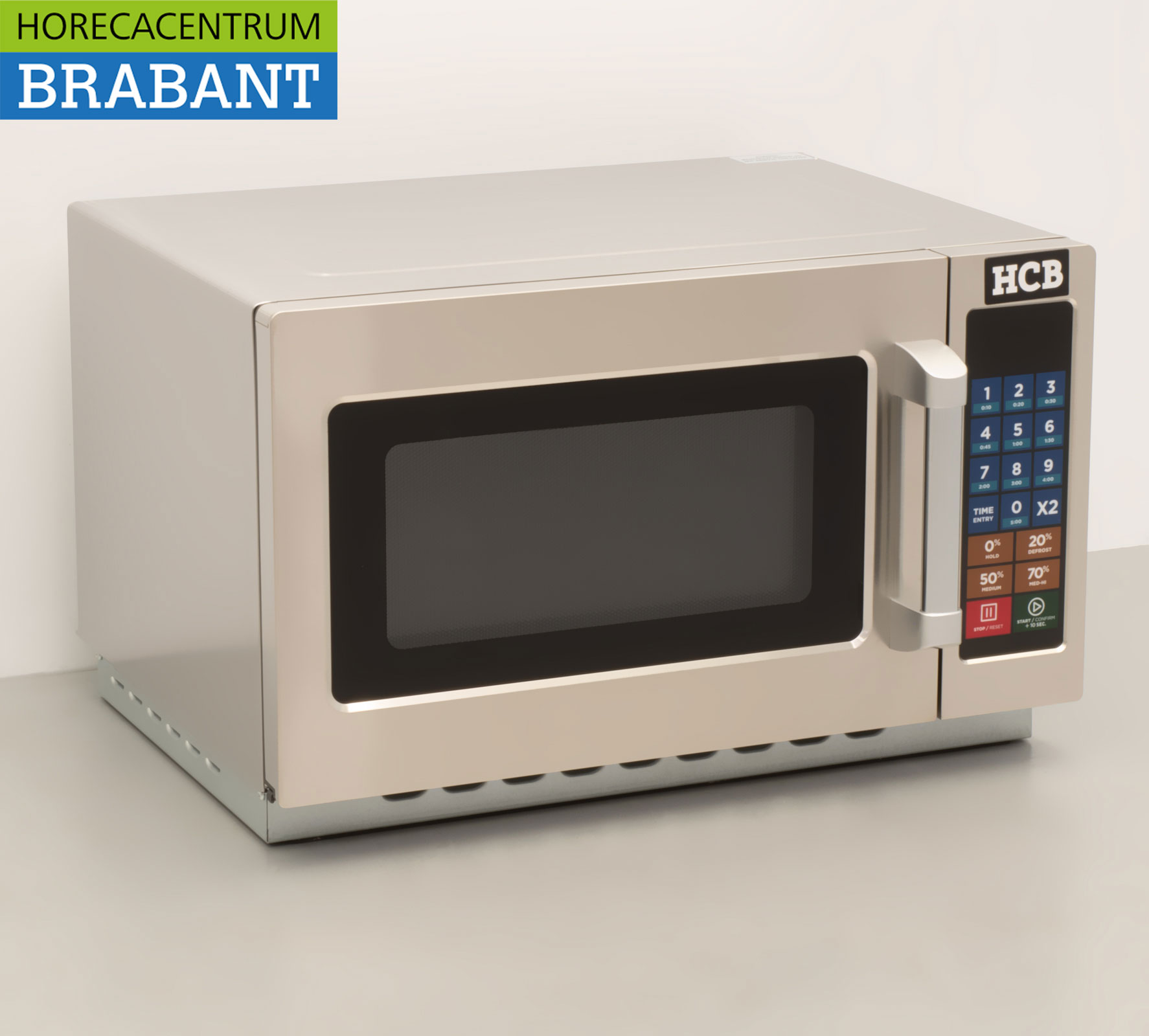 HCB stainless steel Microwave 34 liters 1000 watts 230V Catering - Image 3