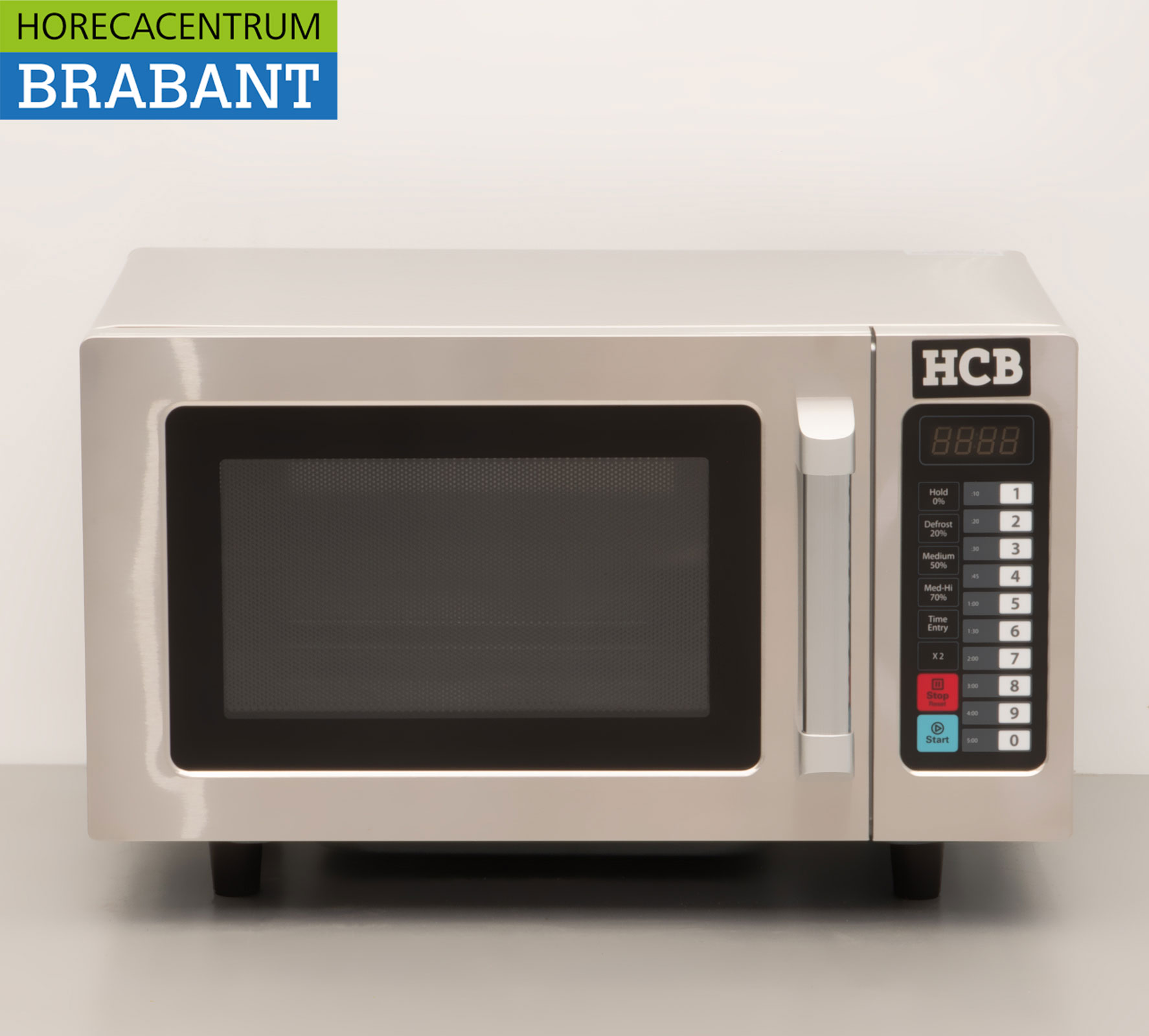 HCB stainless steel Microwave 25 liters 1000 watts 230V Catering