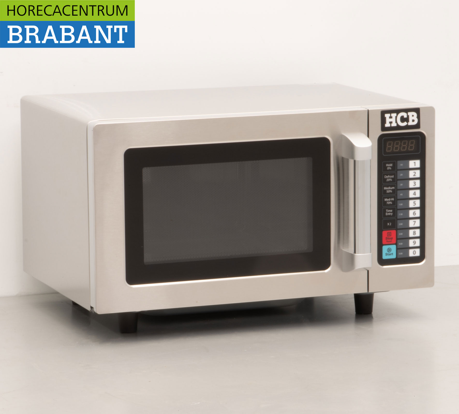 HCB stainless steel Microwave 25 liters 1000 watts 230V Catering - Image 3