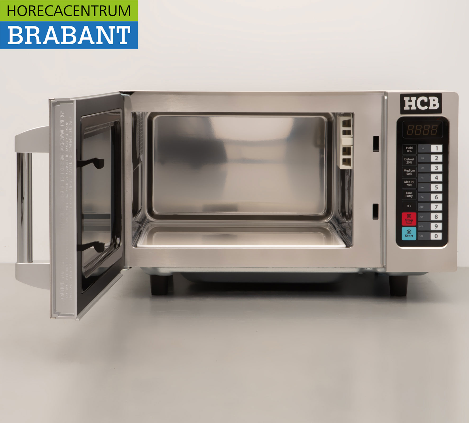 HCB stainless steel Microwave 25 liters 1000 watts 230V Catering - Image 4