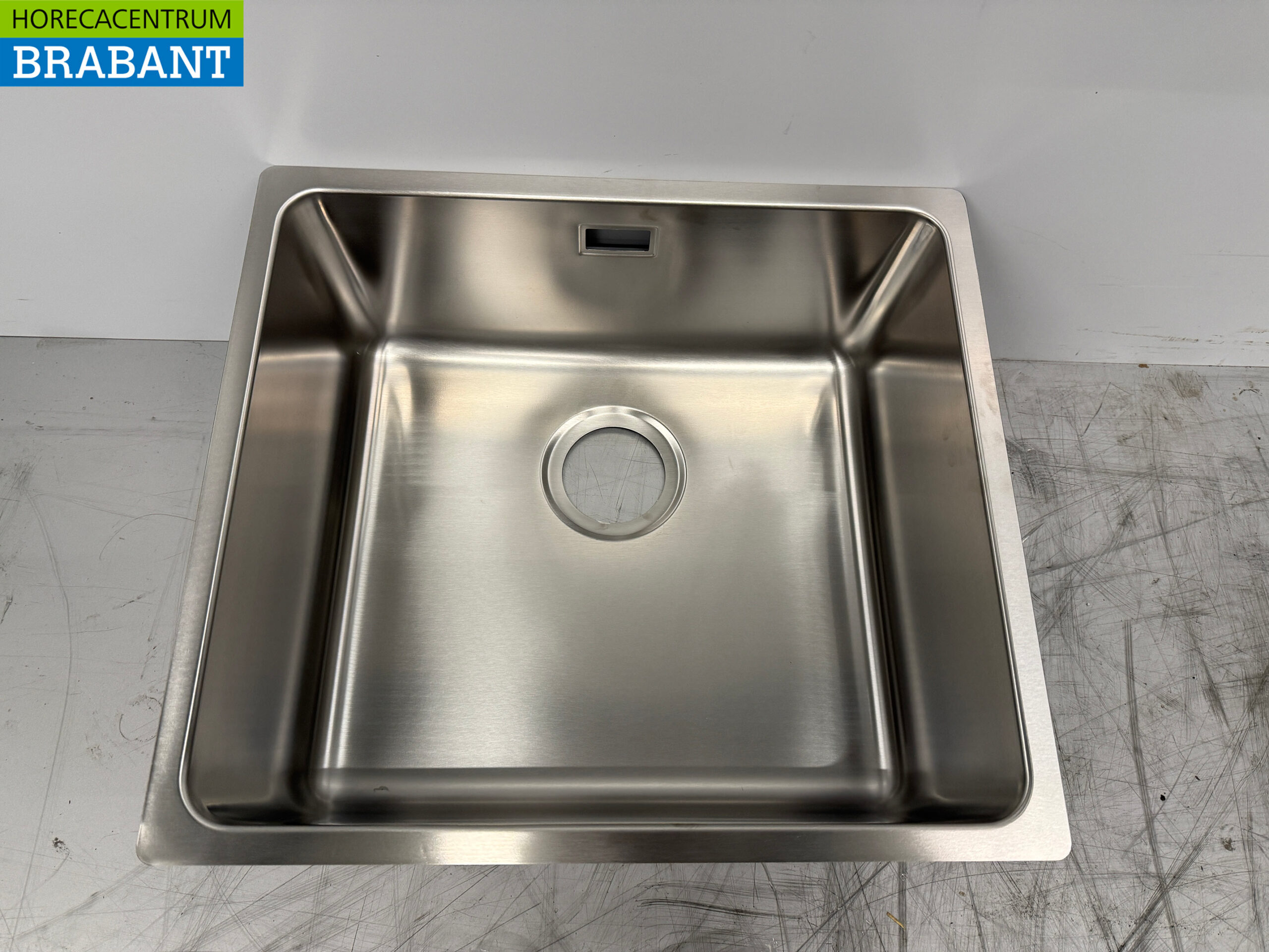 Stainless steel Asil Built-in Sink 45 x 40 x 18.5 cm Catering - Image 5