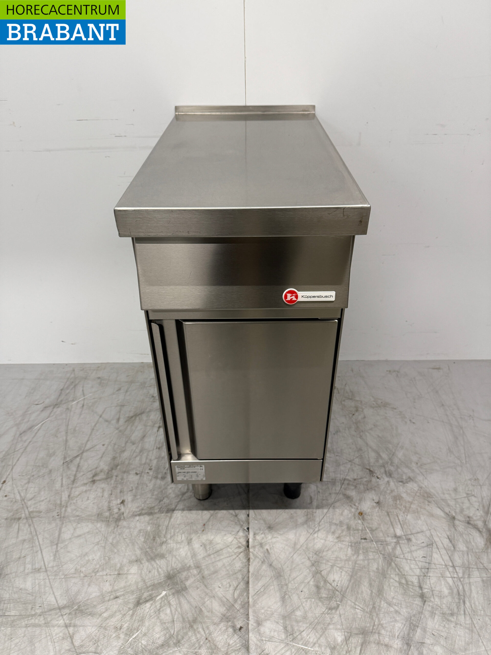 Stainless steel Kupperbusch Work Unit Neutral Blind unit 40 cm Horeca