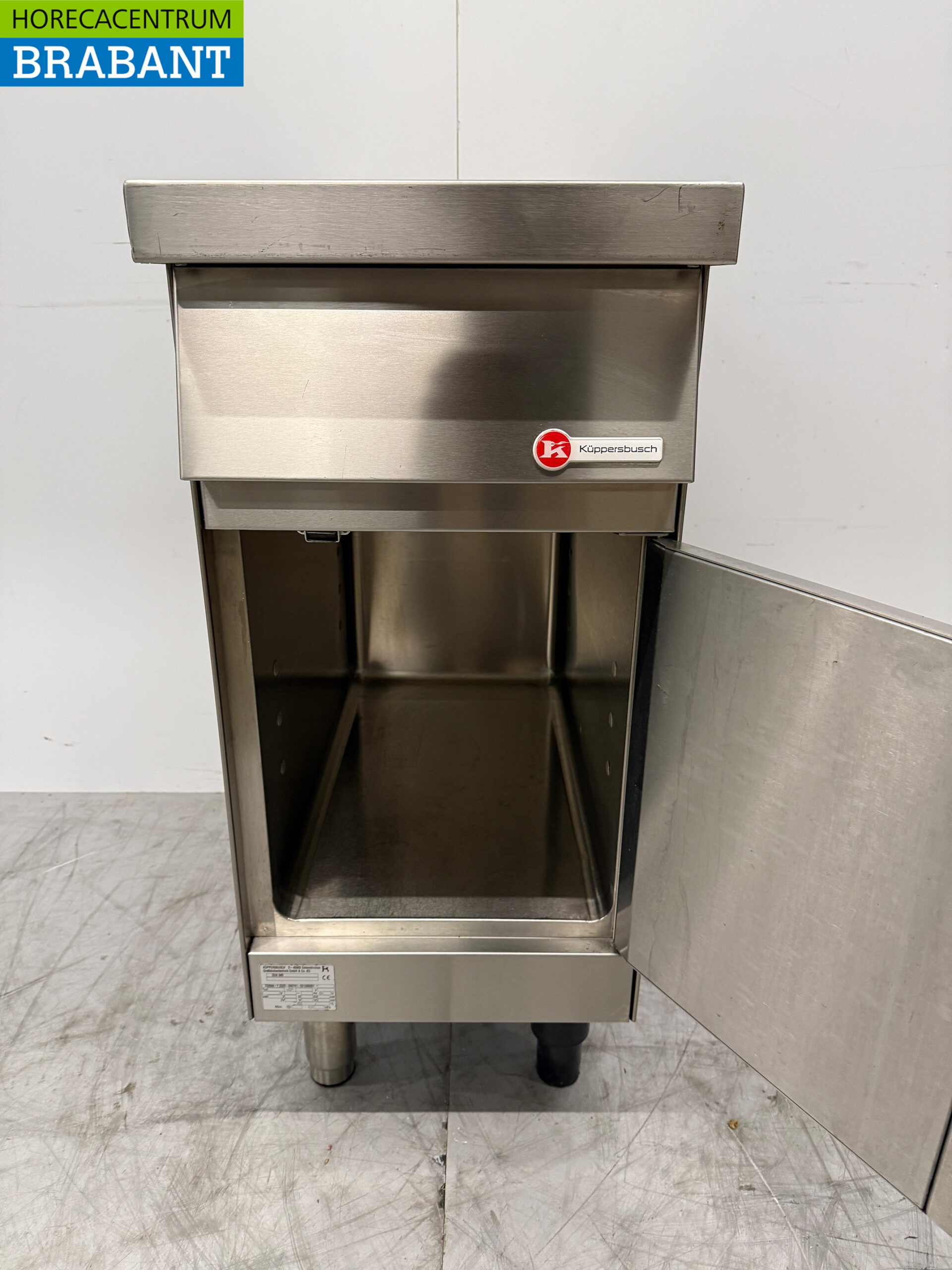 Stainless steel Kupperbusch Work Unit Neutral Blind unit 40 cm Horeca - Image 4