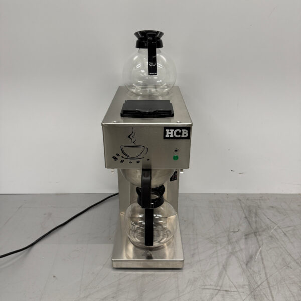 HCB stainless steel Coffee machine Coffee dispenser with 2 jugs 1,8 liters 230V Horeca