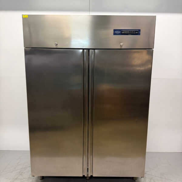 Stainless steel Rubbens Double Door Freezer 1120 liters 230V Horeca