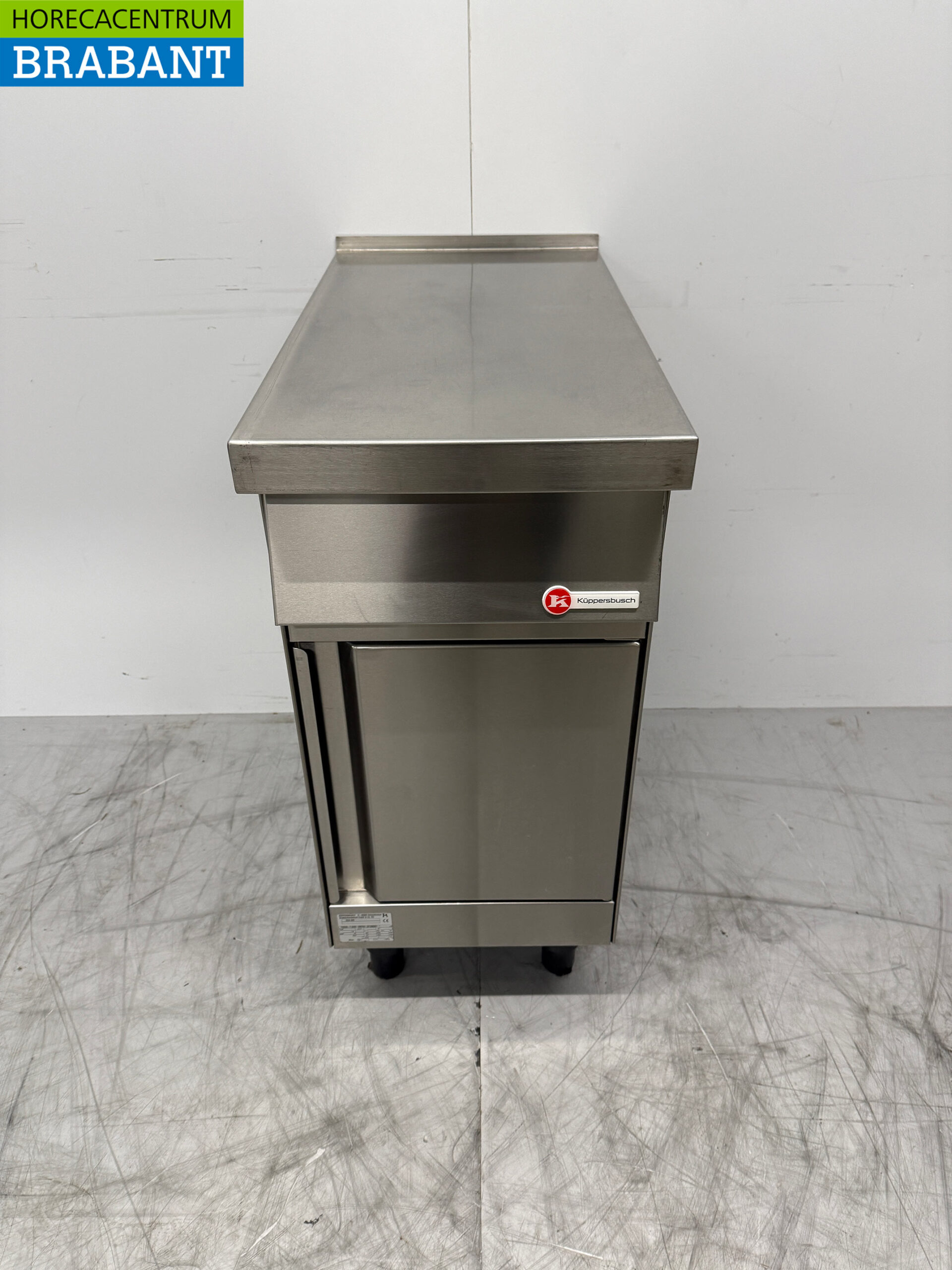 Stainless steel Kupperbusch Work Unit Neutral Blind unit 40 cm Horeca