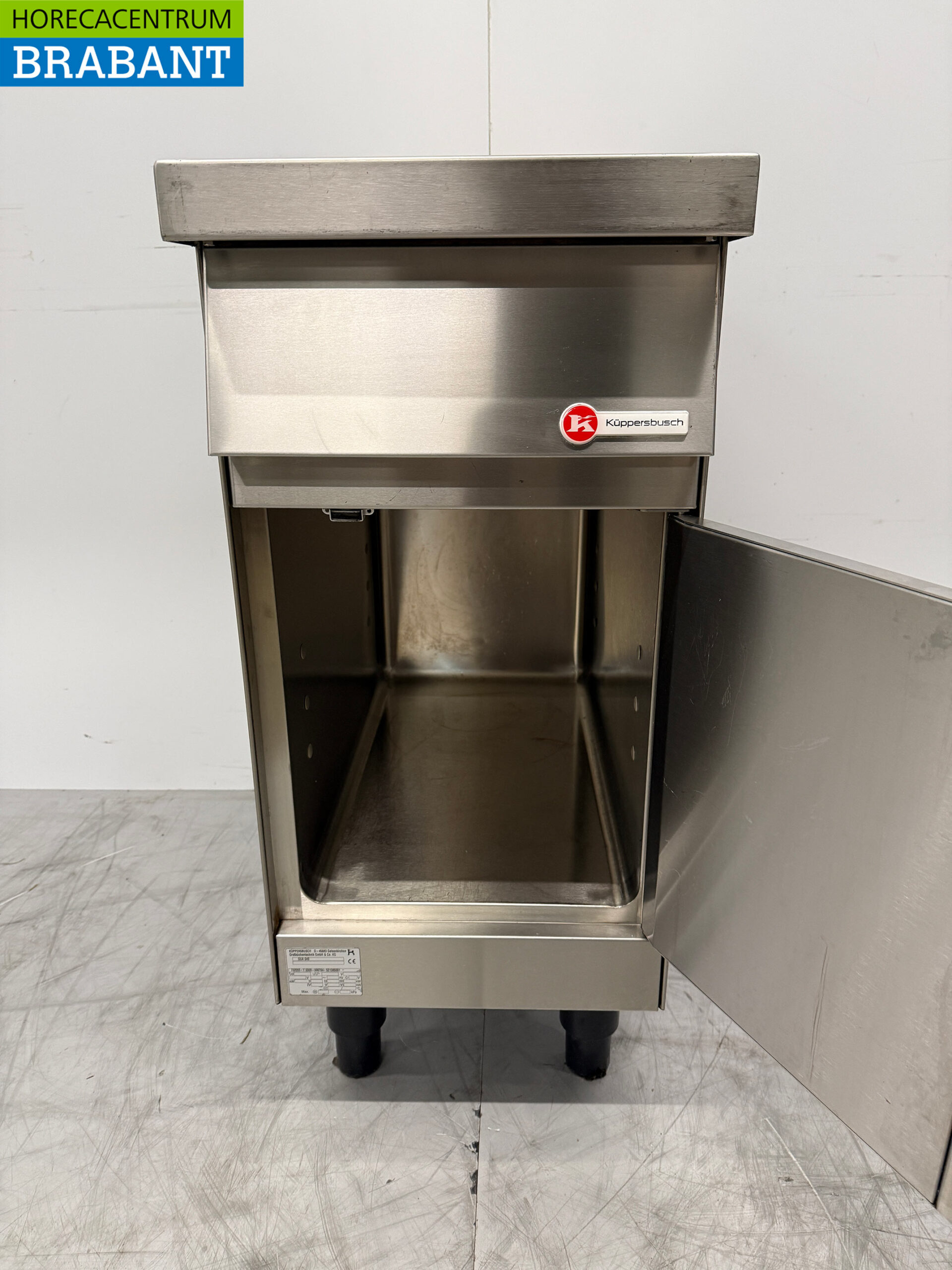 Stainless steel Kupperbusch Work Unit Neutral Blind unit 40 cm Horeca - Image 4