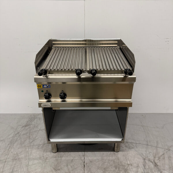 Stainless steel Zanussi Electric Grill 70 cm 400V Catering
