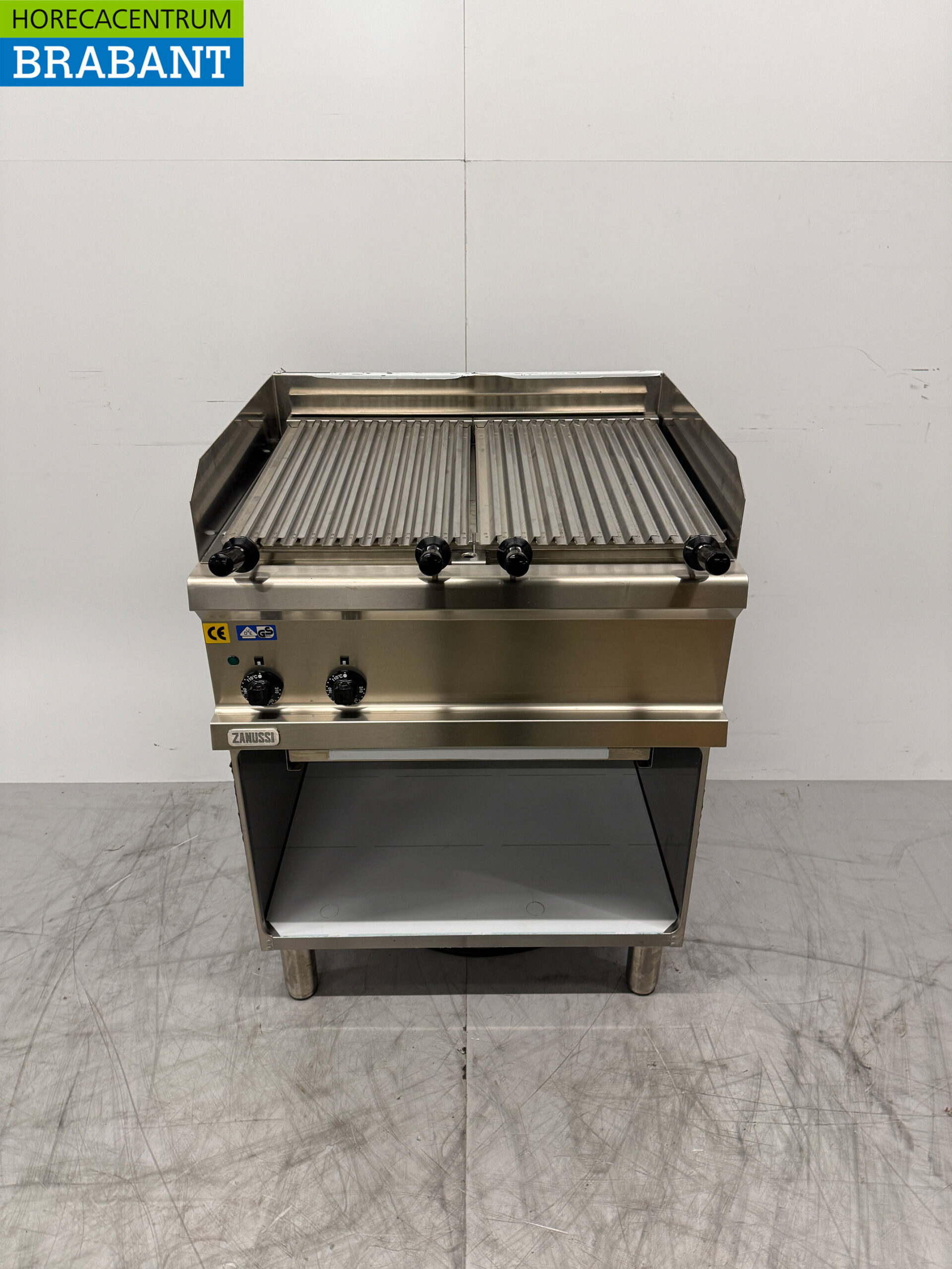 Stainless steel Zanussi Electric Grill 70 cm 400V Catering