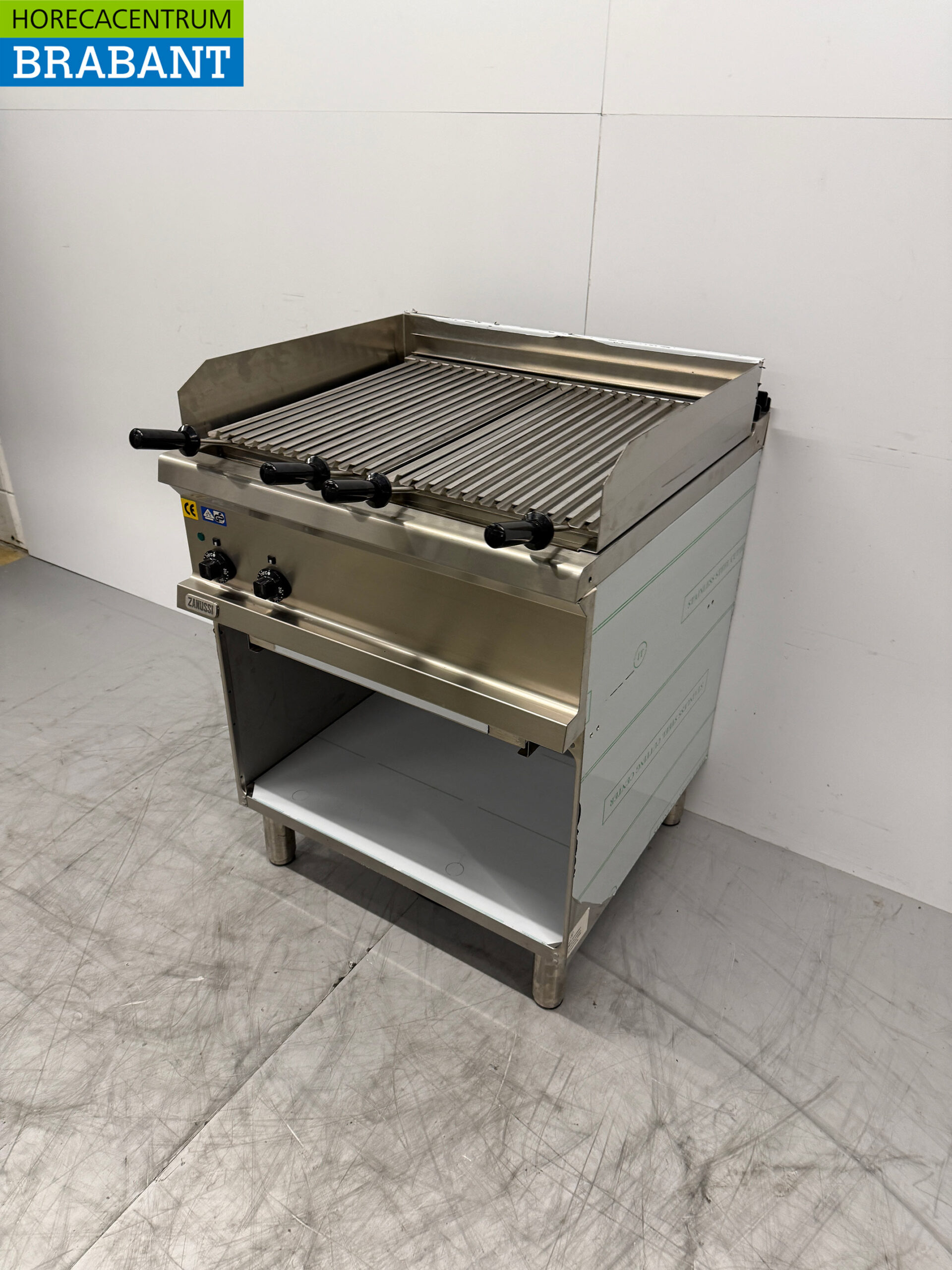 Stainless steel Zanussi Electric Grill 70 cm 400V Catering - Image 2