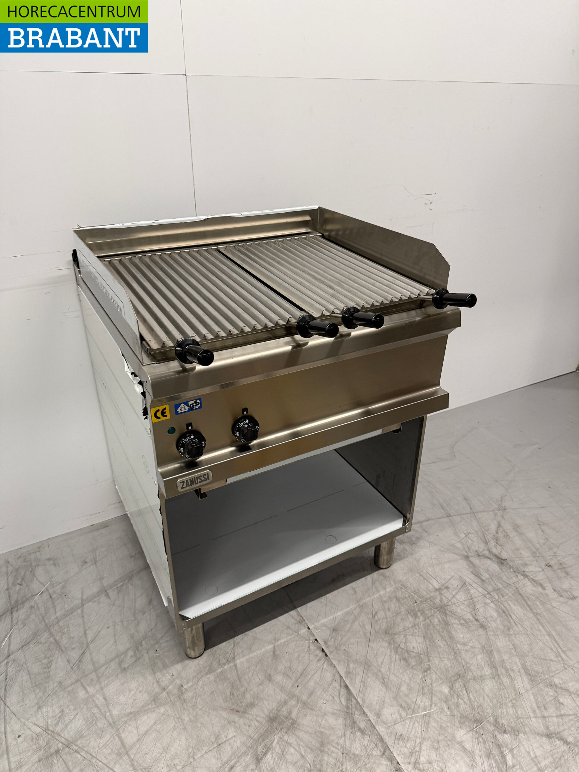Stainless steel Zanussi Electric Grill 70 cm 400V Catering - Image 3