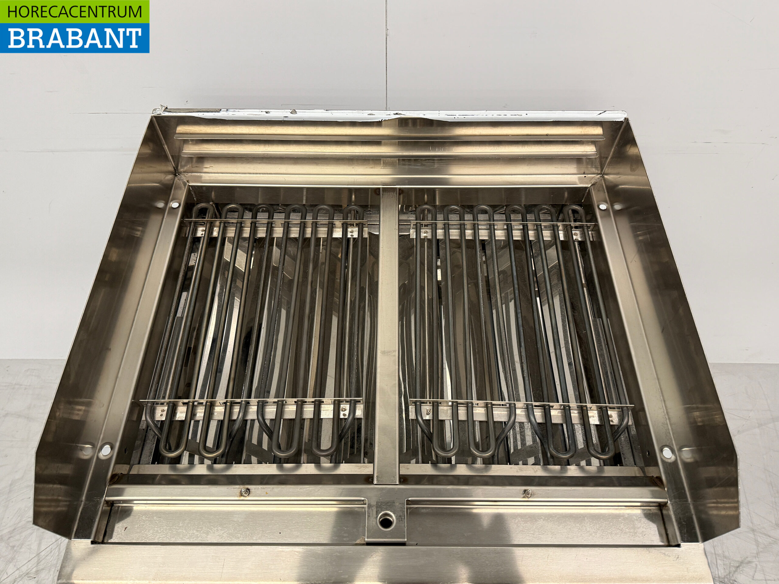 Stainless steel Zanussi Electric Grill 70 cm 400V Catering - Image 4