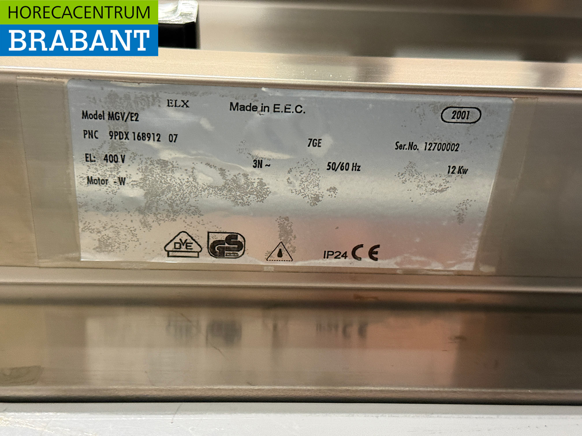 Stainless steel Zanussi Electric Grill 70 cm 400V Catering - Image 5