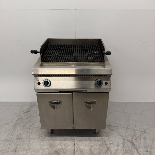 Stainless steel Angelo Po Stone grill Lavagrill 70 cm GAS Catering