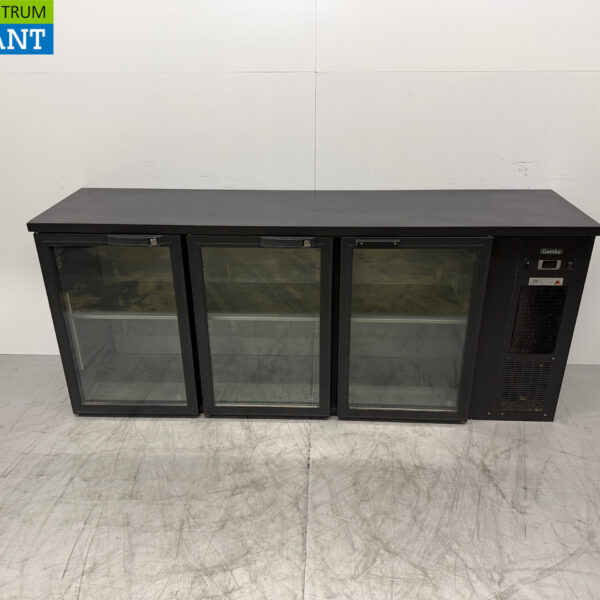 Gamko Bar Cooler 3 Glass Folding Doors 199 cm 230V Catering