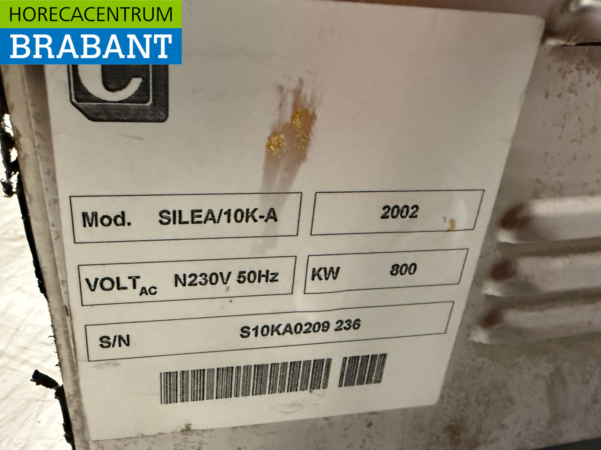 Stainless steel Cuppone Silea 10K Spiral Kneader 10 liter 230V Catering Bakery - Image 6