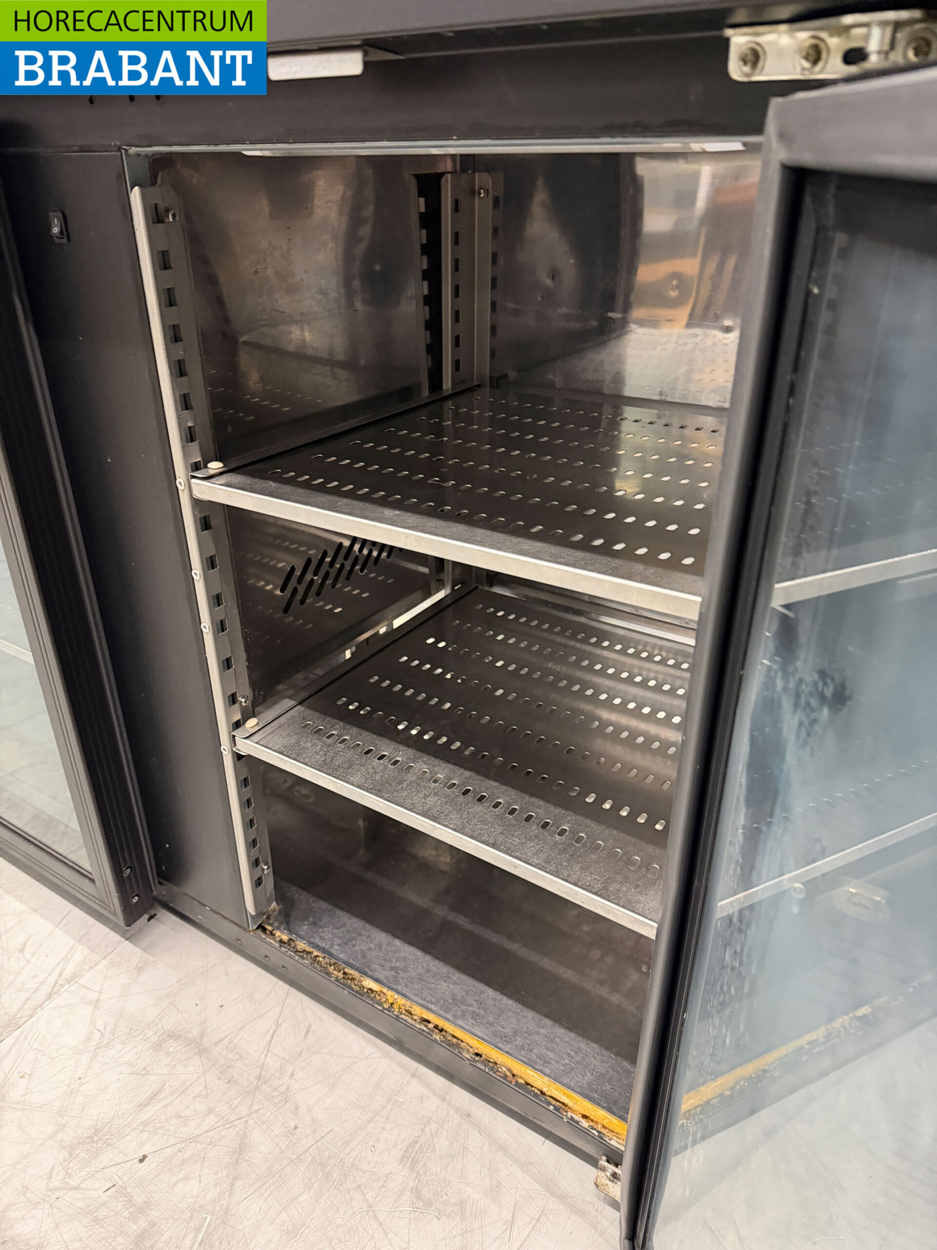 Bar Refrigerator 3 Glass Folding Doors 200,3 cm 230V Catering - Image 6