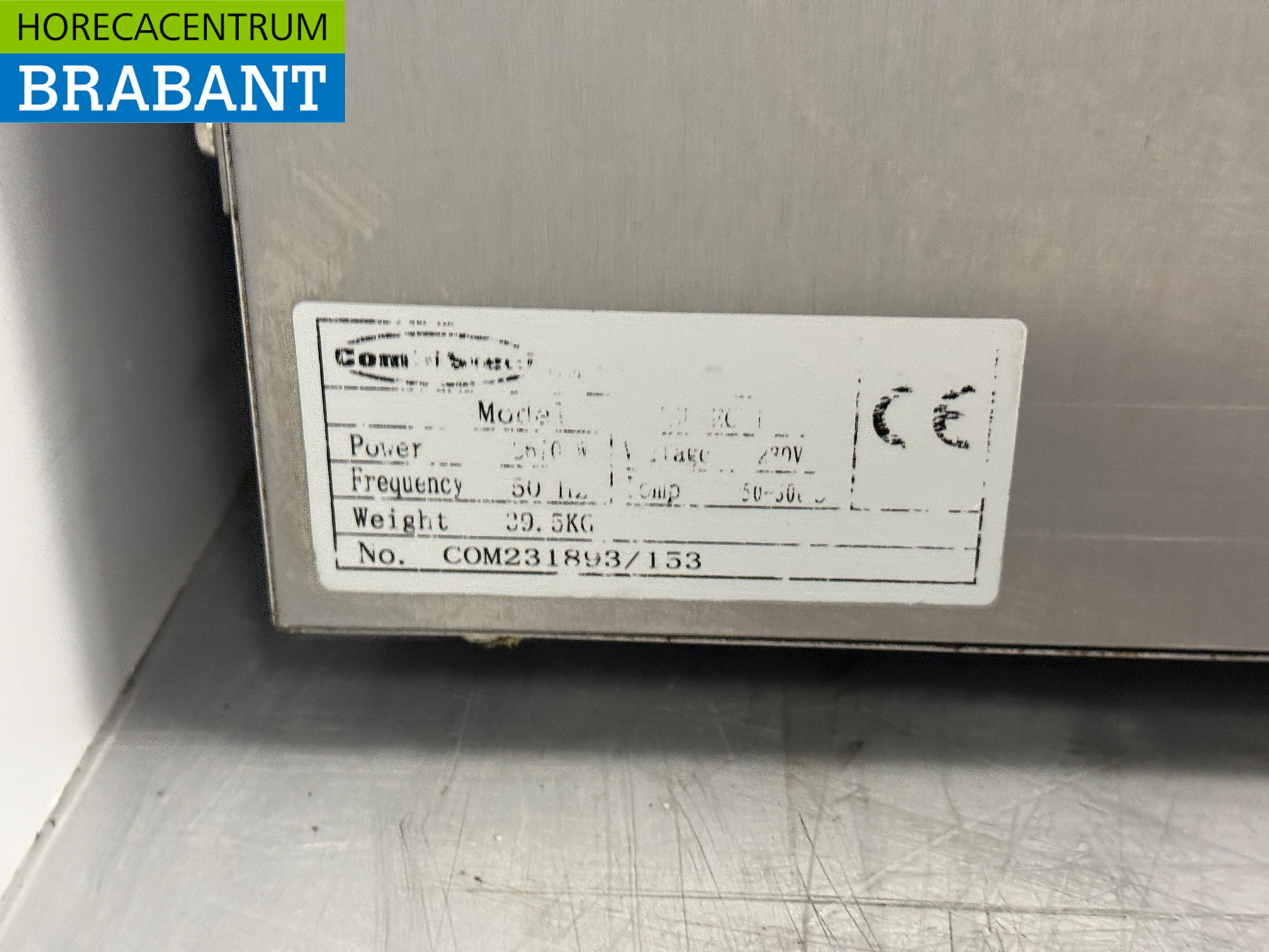 Stainless steel Combisteel Hot air oven 4 x 45/33 cm 230V Horeca - Image 5