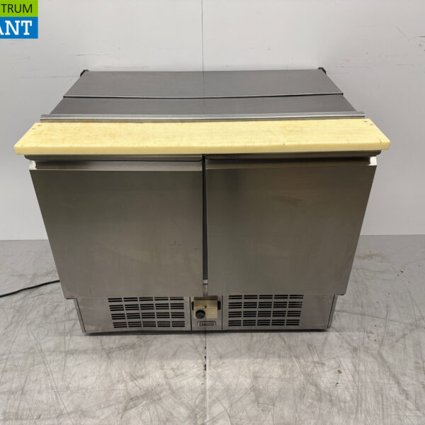 Stainless steel Zanussi Saladette 2 Doors 95,5 cm 230V Horeca