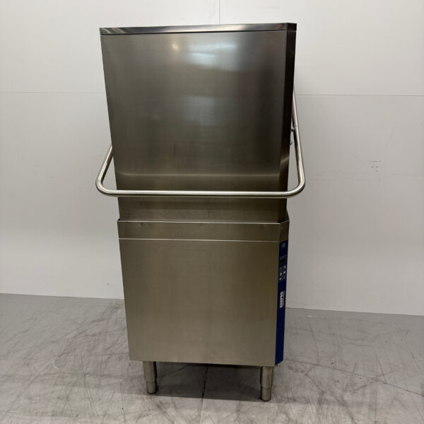 Stainless steel Zanussi HHT8 Sliding dishwasher 400V Catering