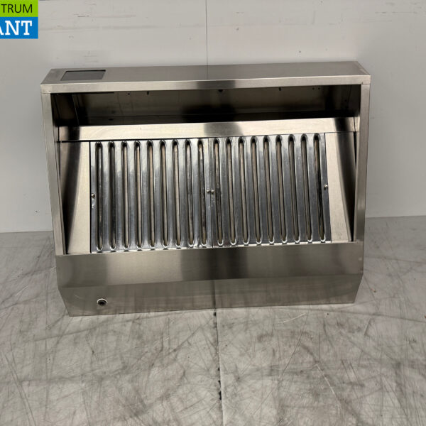 Stainless steel extractor hood Extractor hood with slatted filters 120 cm inclined model Horeca