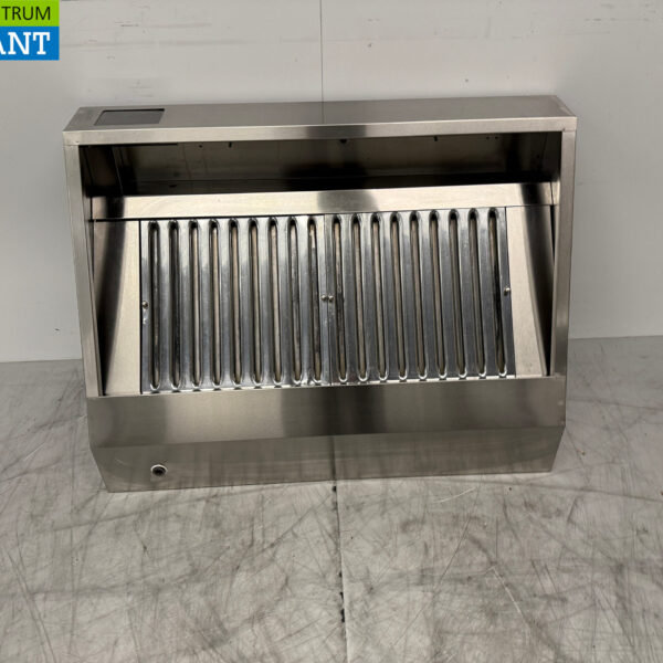 Stainless steel extractor hood Extractor hood with slatted filters 120 cm inclined model Horeca