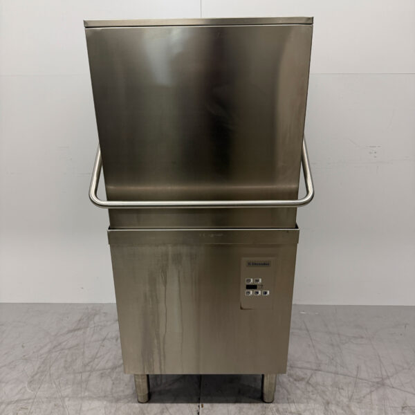 Stainless steel Zanussi Sliding dishwasher with 400V Horeca