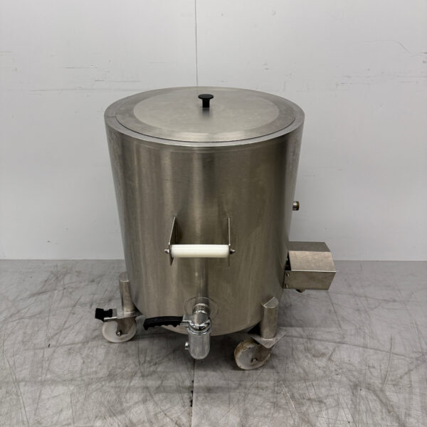 Stainless steel Mobile Glycerine Boiler 90 liters 400V Catering