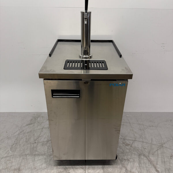 Polar GE632 Mobile beer cooler keg cooler beer tap with faucet and accessories 230V Horeca