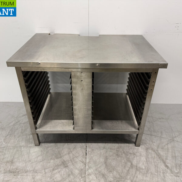 Stainless Steel Steamer Stand with Regal 104.5 x 70 x 84.5 cm Catering
