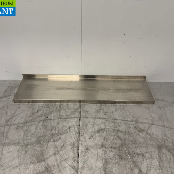 Stainless steel Wall Shelf 120 x 30 cm Catering